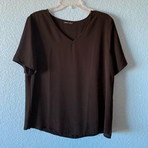 Shein Black Blouse
